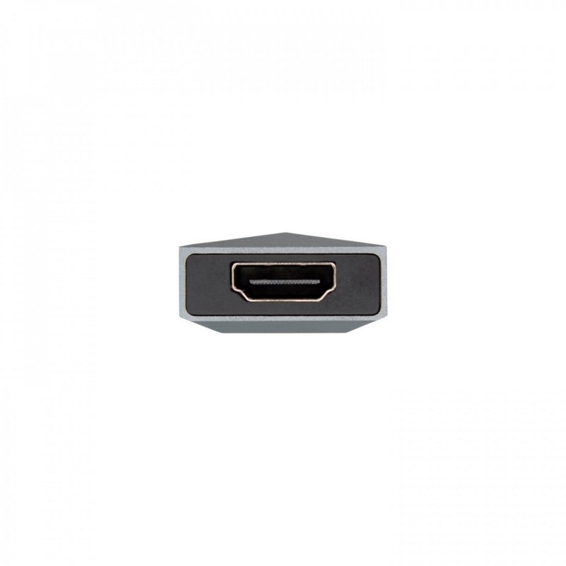 AISENS USB-C DOCK 4 EN 1 USB-C A 1xHDMI 2xUSB 1xPD GRIS 15CM
