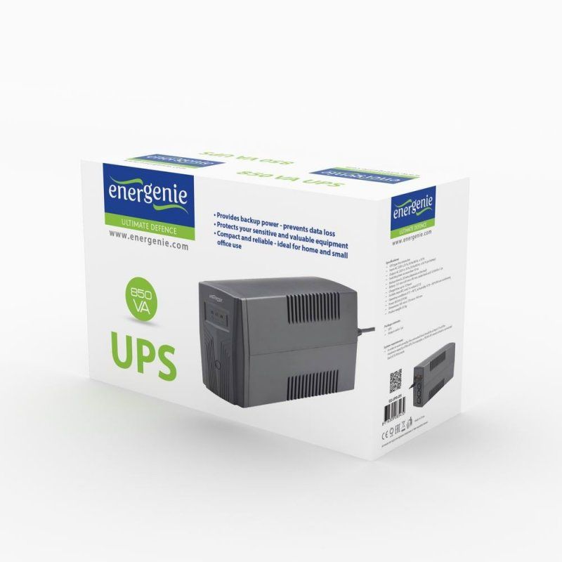 Gembird EG-UPS-B650 alimentation d'énergie non interruptible Interactivité de ligne 0,65 kVA 390 W