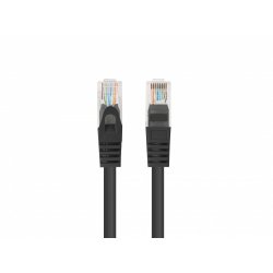 Lanberg PCU6-10CC-0750-BK networking cable Black 7.5 m Cat6 U/UTP (UTP)