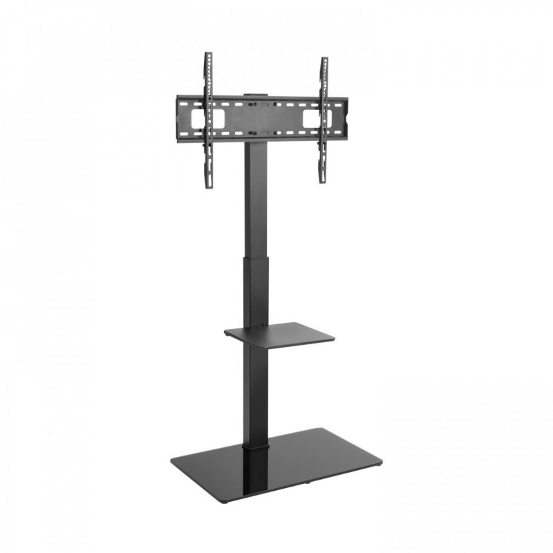 SOPORTE DE SUELO AISENS CON BANDEJA DVD 37"-70" 40KG