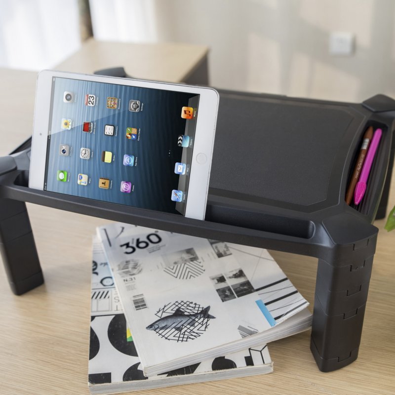 AISENS SOPORTE ELEVADOR XL PARA MONITOR PORTÁTIL NEGRO