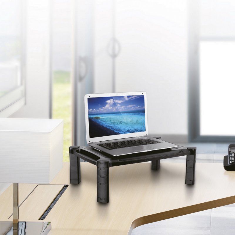 AISENS MR02-117 monitor mount / stand 81.3 cm (32") Black Desk