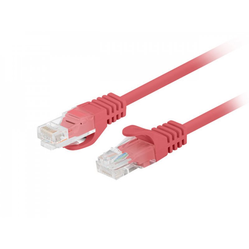 Lanberg PCU6-10CC-0750-R câble de réseau Rouge 7,5 m Cat6 U/UTP (UTP)