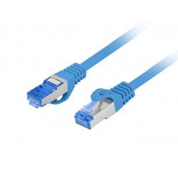 Lanberg PCF6A-10CC-0025-B câble de réseau Bleu 0,25 m Cat6a S/FTP (S-STP)
