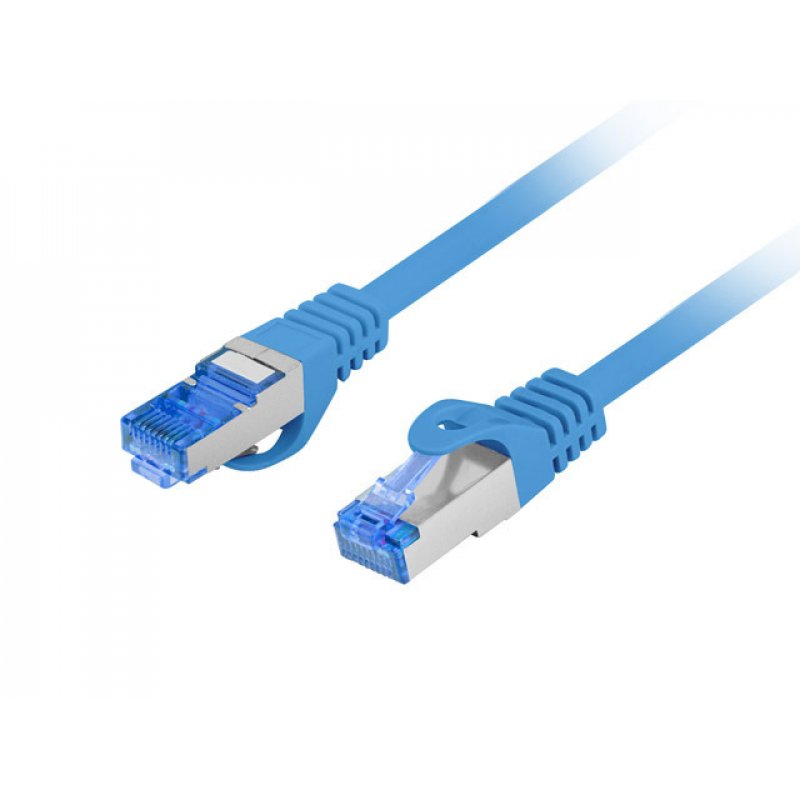 Lanberg PCF6A-10CC-0025-B câble de réseau Bleu 0,25 m Cat6a S/FTP (S-STP)