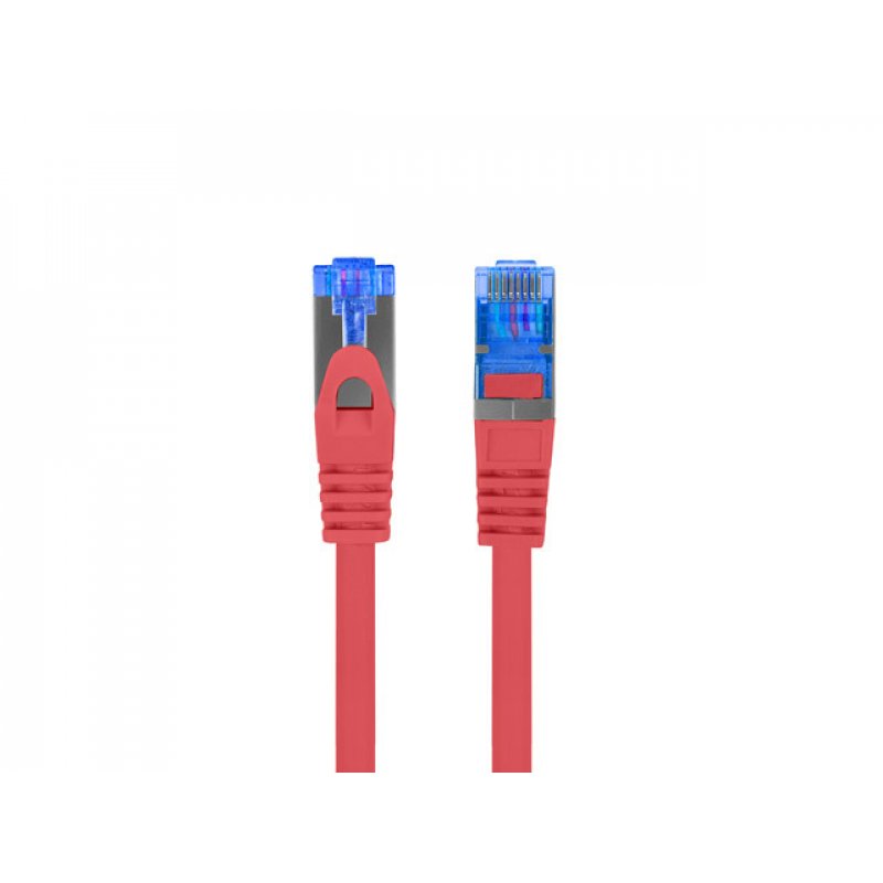 Lanberg PCF6A-10CC-0025-R networking cable Red 0.25 m Cat6a S/FTP (S-STP)