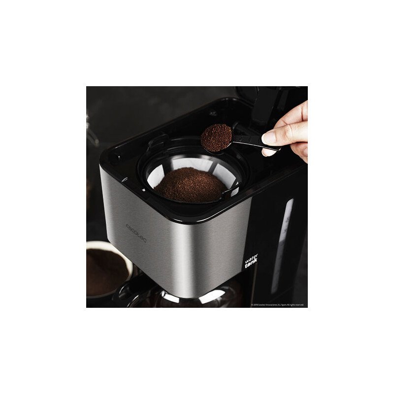 Cecotec Coffee 66 Heat Semi-automatique Machine à café filtre 1,5 L