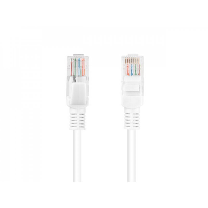 Lanberg PCU5-10CC-0025-W networking cable White 0.25 m Cat5e U/UTP (UTP)