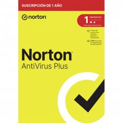 NortonLifeLock AntiVirus Plus Sécurité antivirus Base Espagnol 1 licence(s) 1 année(s)