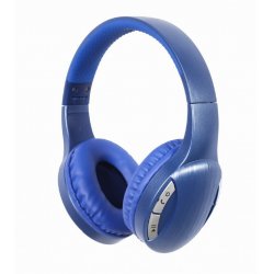Gembird BTHS-01-B écouteur/casque Avec fil &sans fil Arceau Appels/Musique Micro-USB Bluetooth Bleu