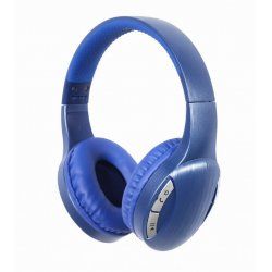 Gembird BTHS-01-B headphones/headset Wired & Wireless Head-band Calls/Music Micro-USB Bluetooth Blue