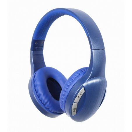 Gembird BTHS-01-B headphones/headset Wired & Wireless Head-band Calls/Music Micro-USB Bluetooth Blue