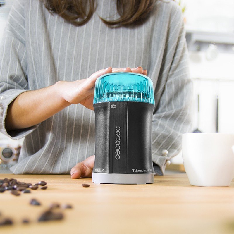 Cecotec TitanMill 200 200 W Noir, Bleu