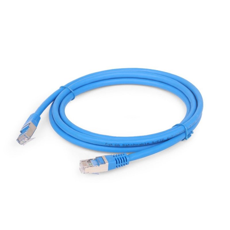 Gembird PP6A-LSZHCU-B-1.5M câble de réseau Bleu 1,5 m Cat6a