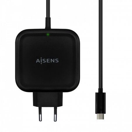 AISENS ASCH-1PD65WL-BK chargeur d'appareils mobiles Caméra Numérique, Téléphone portable, Smartphone, Tablette Noir