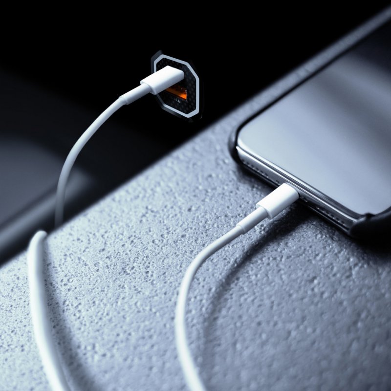 AISENS ASCH-CAR2PQC-BK chargeur d'appareils mobiles Universel Noir Allume-cigare Charge rapide Auto