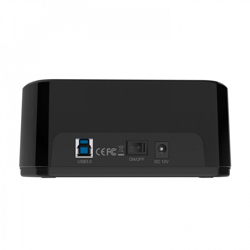 AISENS ASDS-D03B Station d'accueil de disques de stockage USB 3.2 Gen 1 (3.1 Gen 1) Type-B Noir