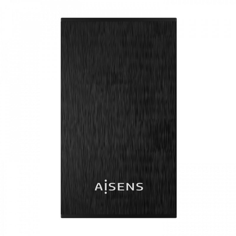 AISENS ASE-2523B Boîtier de disques de stockage Boîtier HDD Noir 2.5"