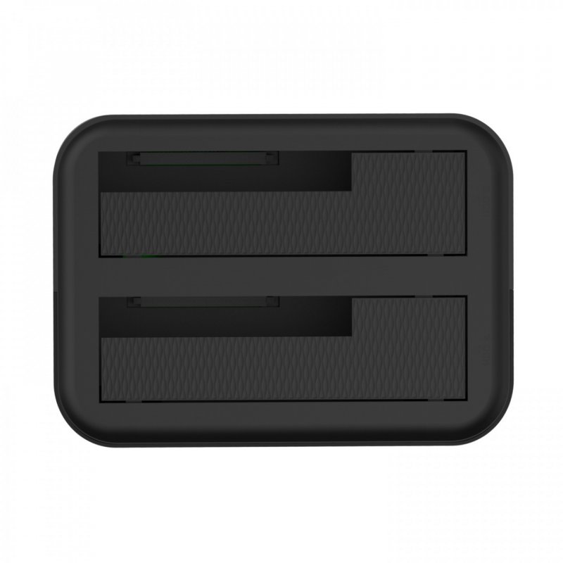 ESTACION DOCKING AISENS DOBLE BAHIA SATA 2.5 3.5 A USB 3.0 3.1 GEN1 CLONE NEGRA