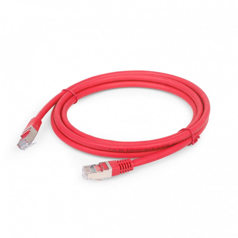 Gembird PP6A-LSZHCU-R-2M câble de réseau Rouge Cat6a S/FTP (S-STP)