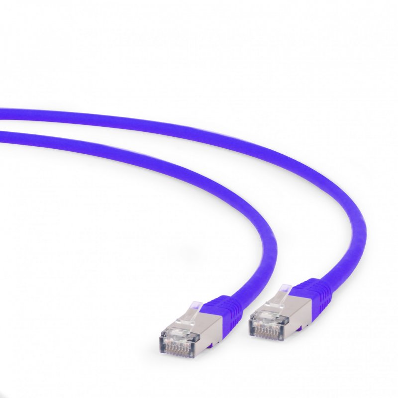 Gembird PP6A-LSZHCU-V-1M networking cable Violet Cat6a S/FTP (S-STP)