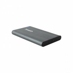 TooQ TQE-2503G Boîtier de disques de stockage Boîtier disque dur/SSD Gris 2.5"