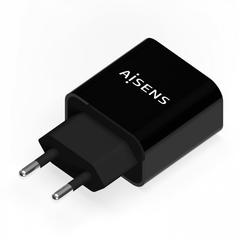 AISENS A110-0538 mobile device charger Universal Black AC Fast charging Indoor