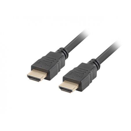 STOCKINK38 - Lanberg CA-HDMI-11CC-0030-BK câble HDMI 3 m HDMI Type A (Standard) Noir