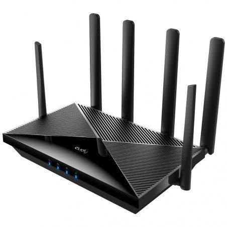 Cudy LT18 routeur sans fil Gigabit Ethernet Bi-bande (2,4 GHz / 5 GHz) 4G Noir