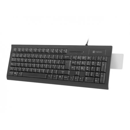 NATEC NKL-2052 clavier USB QWERTY Espagnole Noir