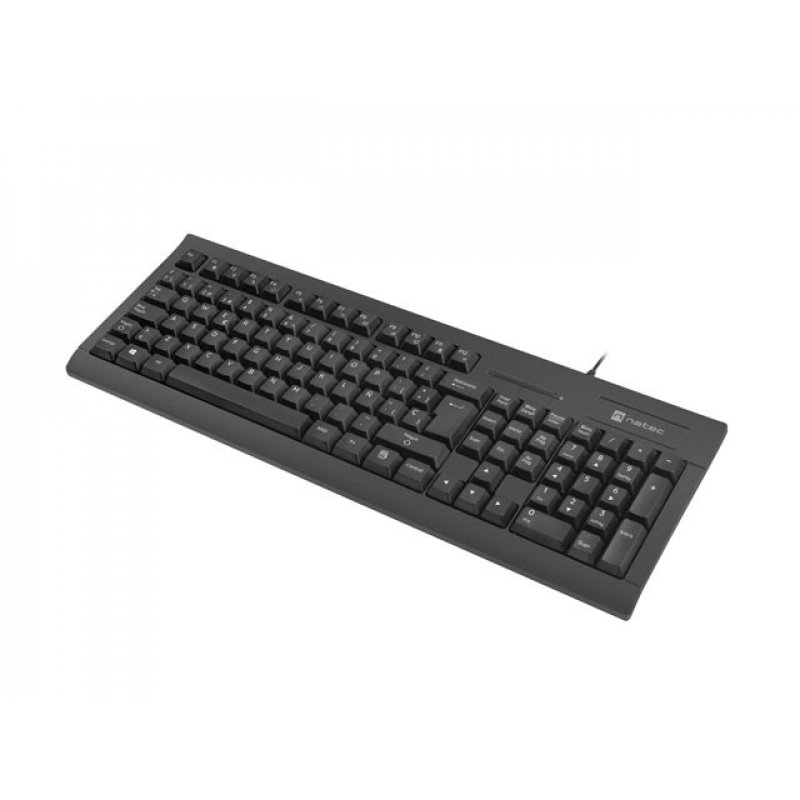 TECLADO NATEC MORAY CON LECTOR DE TARJETAS INTELIGENTES 105 TECLAS