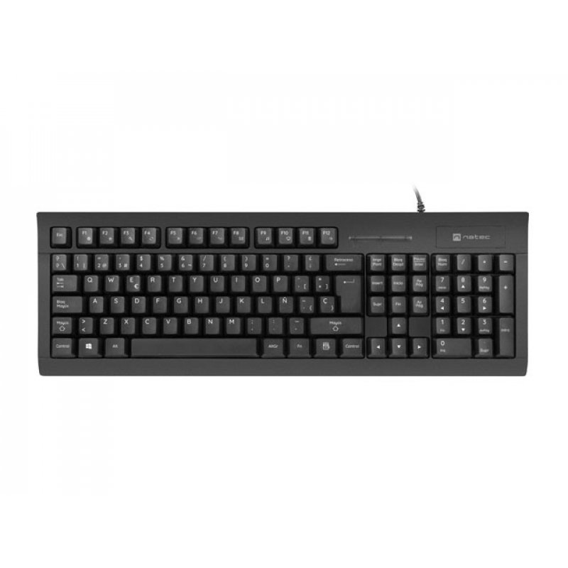 TECLADO NATEC MORAY CON LECTOR DE TARJETAS INTELIGENTES 105 TECLAS