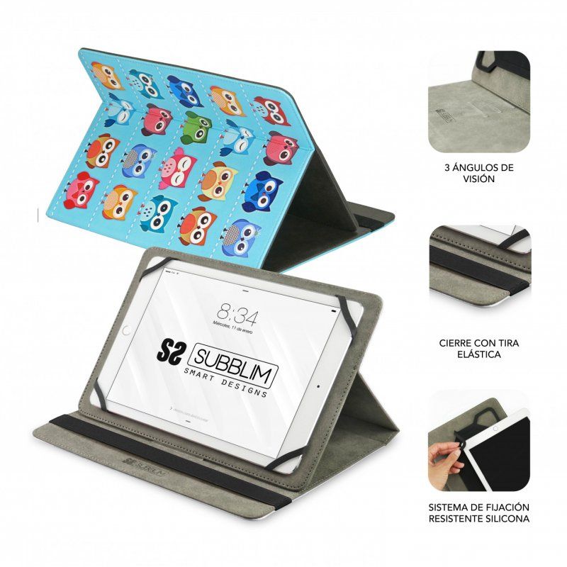 SUBBLIM SUB-CUT-4TC003 étui pour tablette 25,6 cm (10.1") Folio