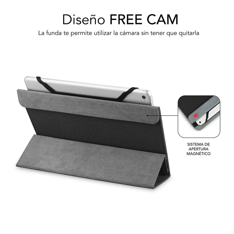 FUNDA TABLET SUBBLIM FREECAM CASE 10,1" BLACK