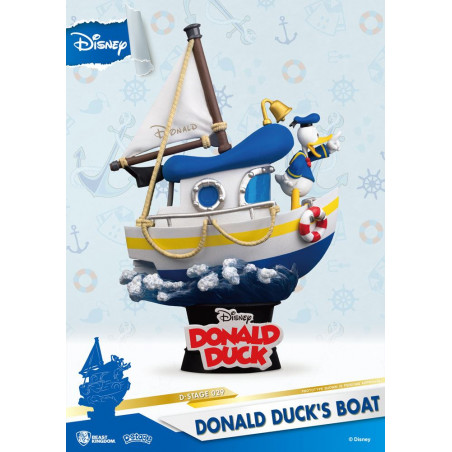 DISNEY - D-Select - Donald Duck's Boat - 15cm