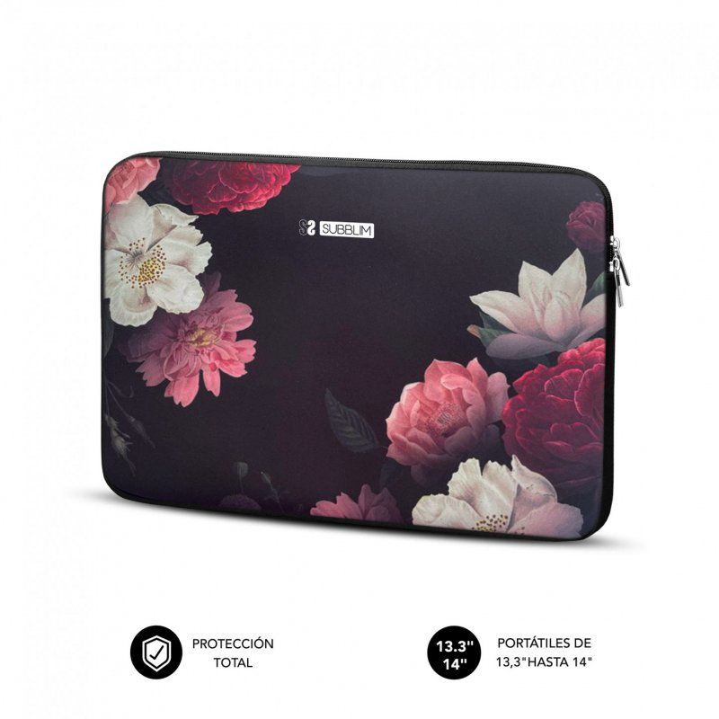 SUBBLIM SUBLS-SKIN101 laptop case 35.6 cm (14") Sleeve case Multicolour