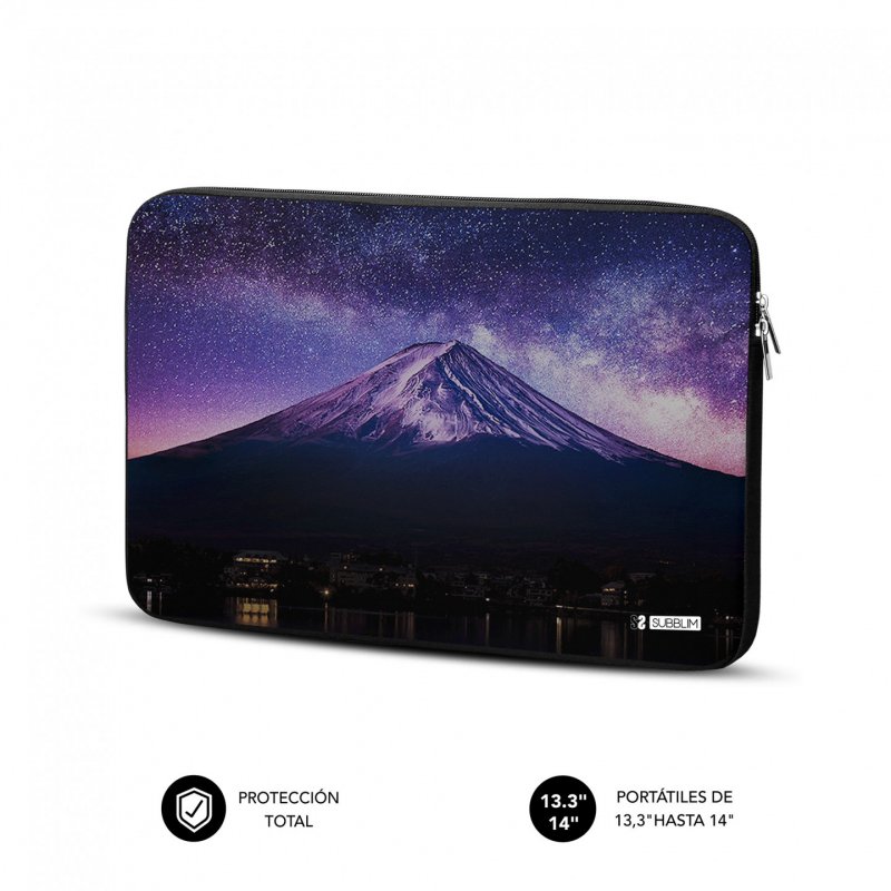 SUBBLIM SUBLS-SKIN100 laptop case 35.6 cm (14") Sleeve case Multicolour