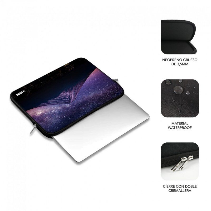 SUBBLIM SUBLS-SKIN150 laptop case 39.6 cm (15.6") Sleeve case Multicolour