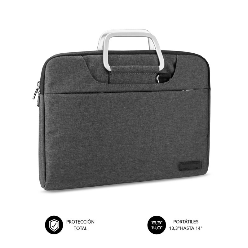 SUBBLIM SUB-LS-1BS0002 laptop case 35.6 cm (14") Sleeve case Grey
