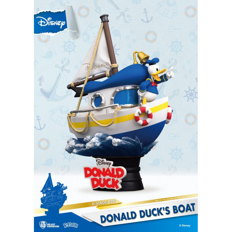 DISNEY - D-Select - Donald Duck's Boat - 15cm
