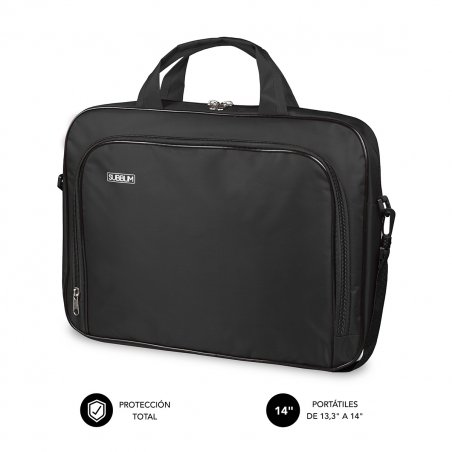 SUBBLIM SUB-LB-1OLB030 laptop case 35.6 cm (14") Toploader bag Black