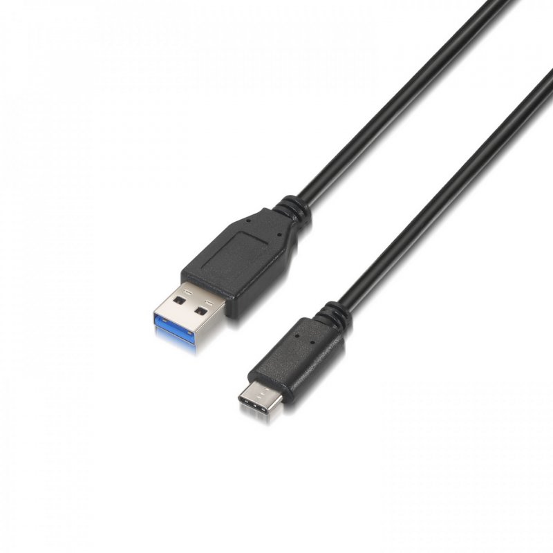 AISENS A107-0060 USB cable 1 m USB 3.2 Gen 2 (3.1 Gen 2) USB A USB C Black