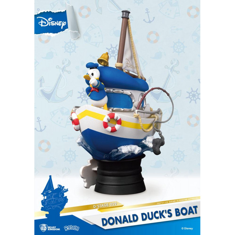 DISNEY - D-Select - Donald Duck's Boat - 15cm