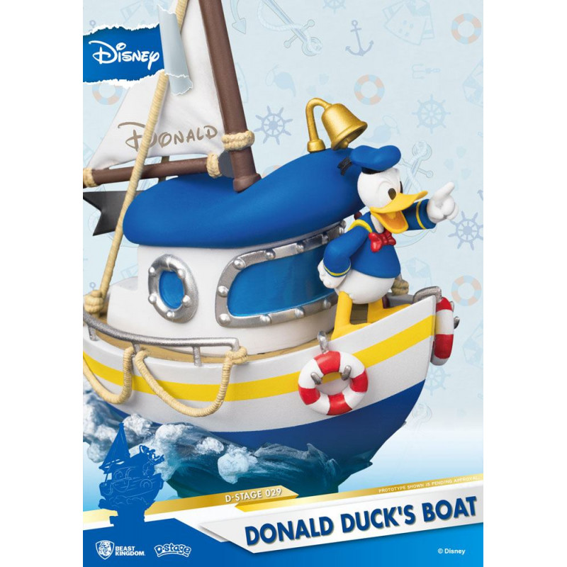 DISNEY - D-Select - Donald Duck's Boat - 15cm