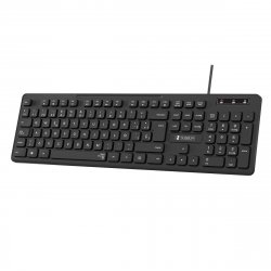 SUBBLIM SUBKBC-0SSK50 keyboard USB QWERTY Spanish Black