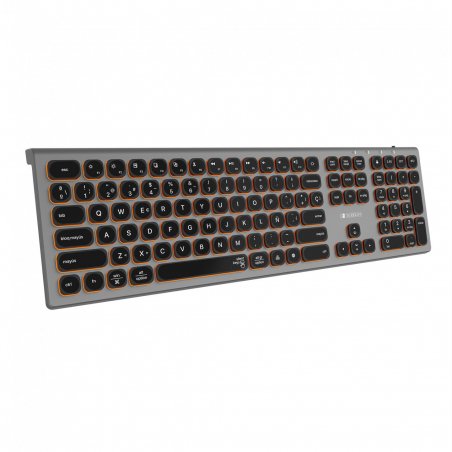 SUBBLIM SUBKB-3MIE310 keyboard RF Wireless Bluetooth QWERTY Spanish Black, Grey