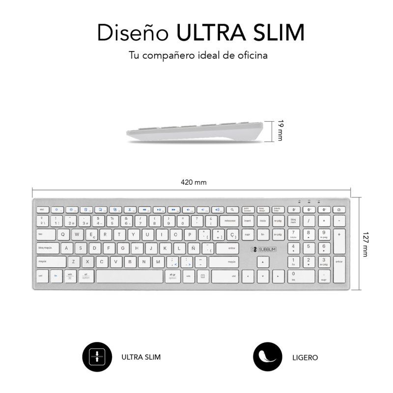 SUBBLIM SUBKB-2PUE200 keyboard