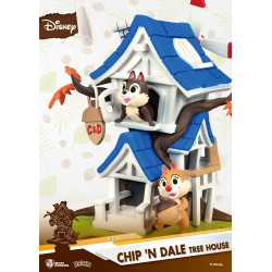 DISNEY - D-Select - Chip'n Dale Tree House - 16cm