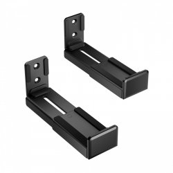 AISENS Universal Wall Bracket for Sound Bar, Black