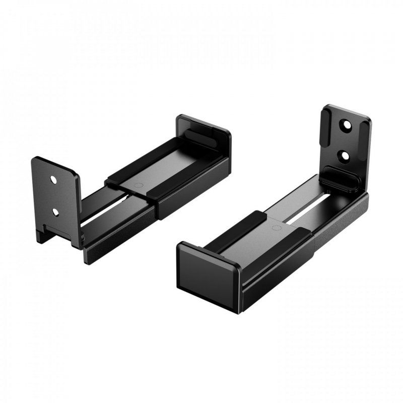 SOPORTE UNIVERSAL DE PARED AISENS PARA BARRA DE SONIDO NEGRO
